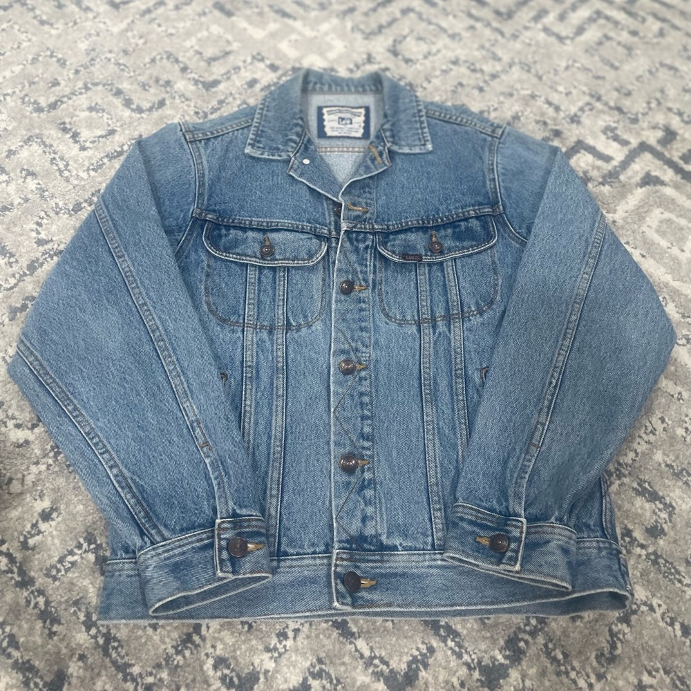 Vintage Harley jean jacket